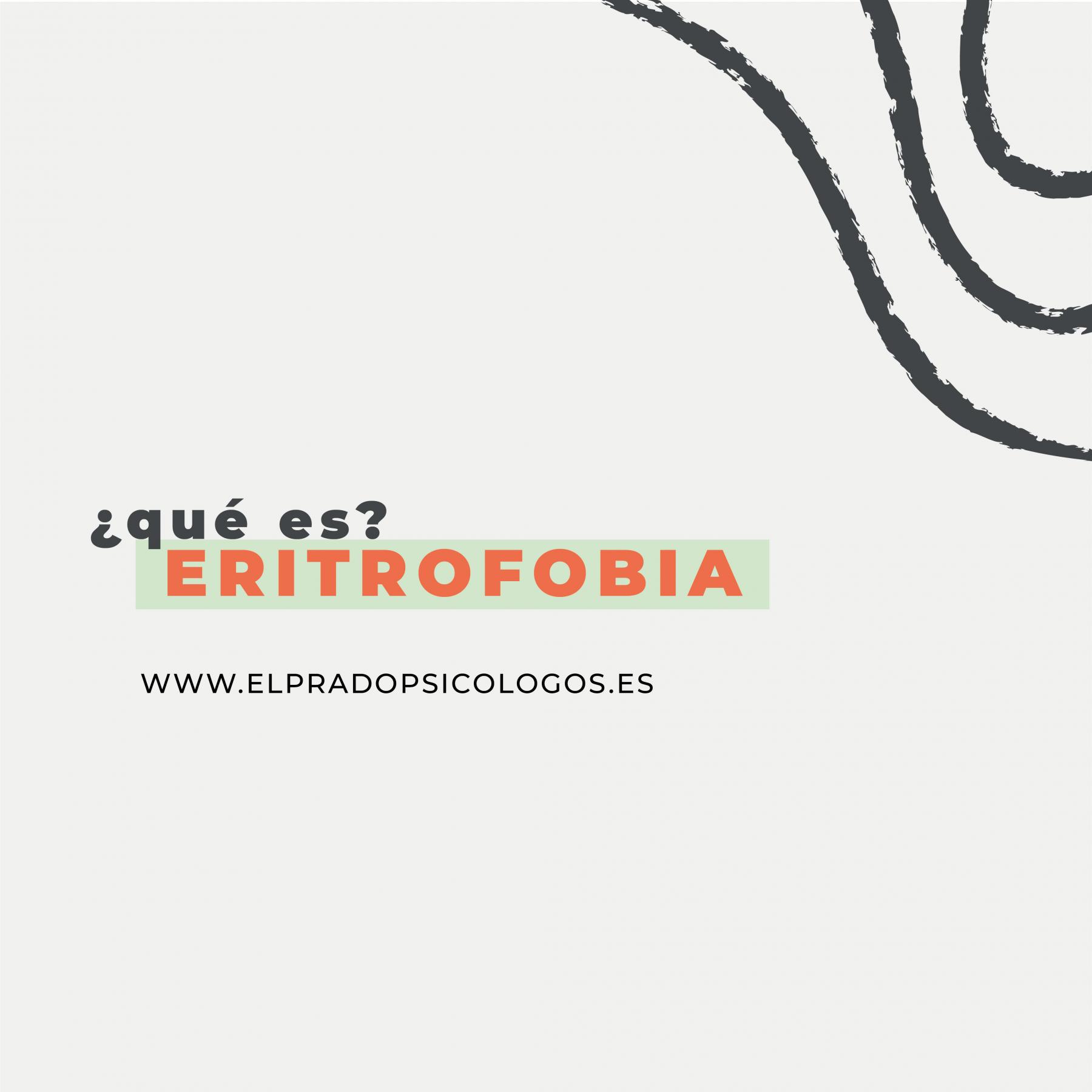 Ilustración sobre qué es la eritrofobia